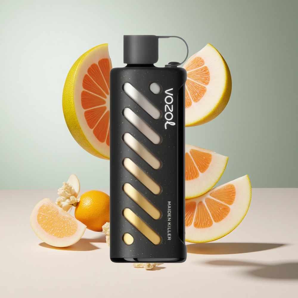 30 Sabores Deliciosos VOZOL Gear Shisha 25000 Puffs Maiden Killer com 1000mAh e 5mg/ml de Nicotina