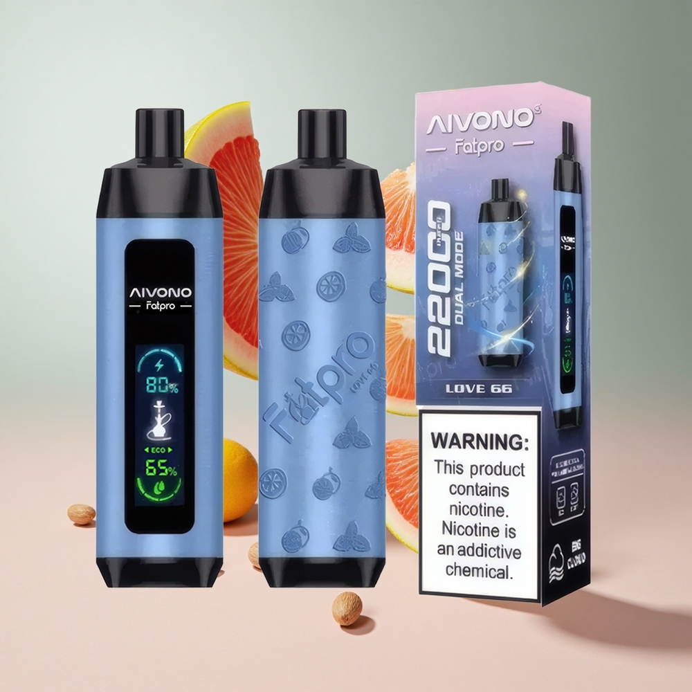 Amor 66 Aivono Aim Fatpro 22000 Puffs 28ml E-líquido 600mah Recarregável
