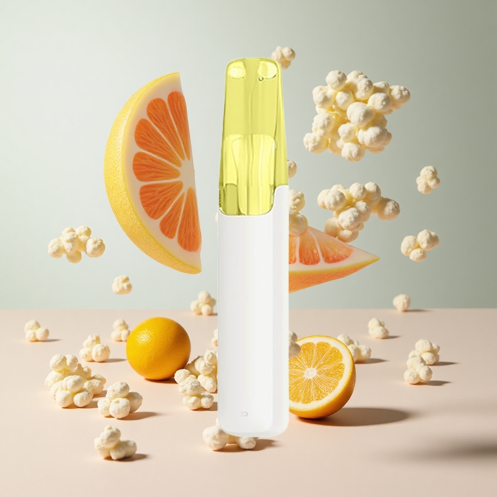 Baunilha Pipoca Snowplus Dash 4000 Puffs 75 ml 530 mAh Dispositivo descartável