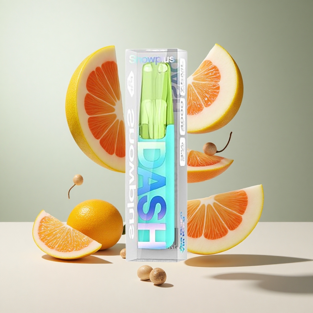 Chá Guan Yin King Snowplus Dash 4000 Puffs Dispositivo Descartável Capacidade da Bateria530 mAh Volume de E-líquido75 ml