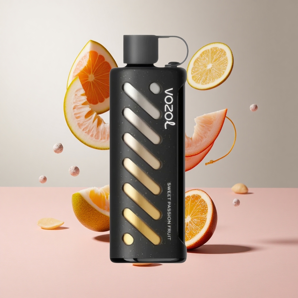 Doce Maracujá VOZOL Gear Shisha 25000 Puffs Bateria 1000mAh Nicotina 5mg/ml