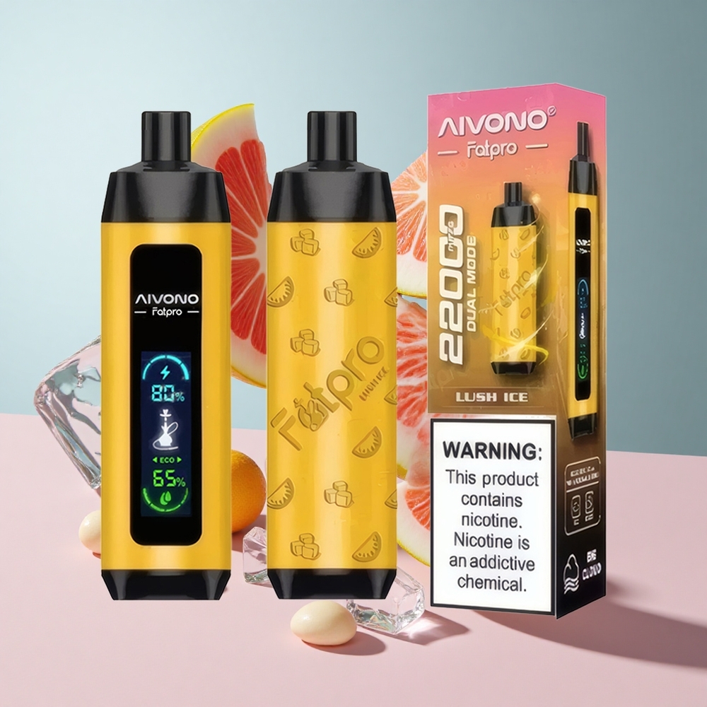 Gelo Luxuriante Aivono AIM FATPRO 22000 Puffs 28ml E-líquido 600mah Recarregável