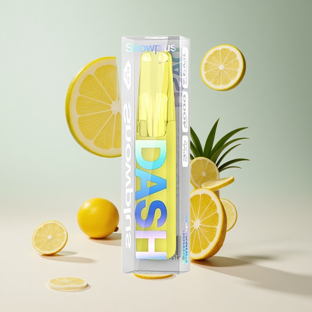 Limão Abacaxi Snowplus Dash 4000 Puffs 75 ml 35 Nicotina Dispositivo descartável