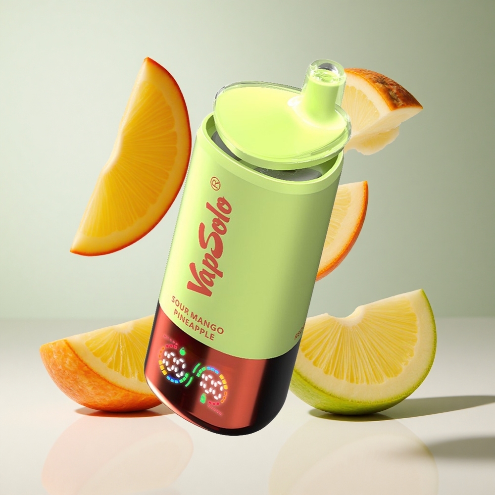 Manga Azedo Abacaxi VapSolo Triple 30000 Puffs 40ml 20/50mg/ml Nicotina