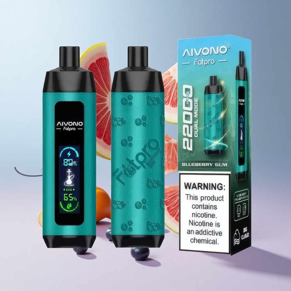 Mirtilo Aivono AIM FATPRO 22000 Puffs 28ml E-líquido 600mah Recarregável