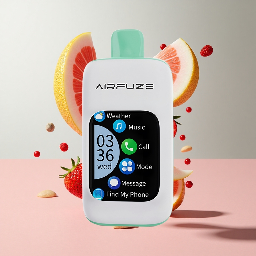 Morango Verão AirFuze Smart 30000 Puffs 5 Nicotina 900mAh