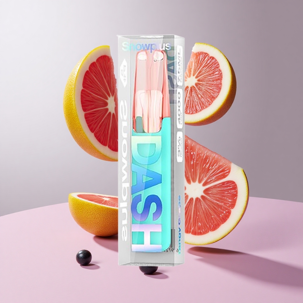 Uva Tangy Snowplus Dash 4000 Puffs 75 ml 35 Nicotina