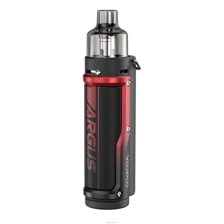 VOOPOO Brasil - VOOPOO ARGUS PRO kit mod pod couro de lichia vermelho TPN0V23
