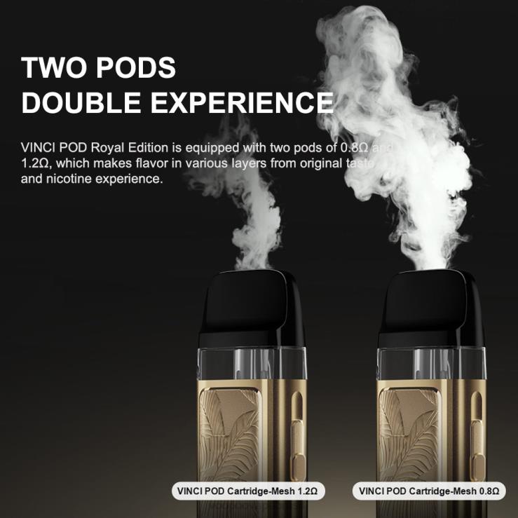 VOOPOO Brasil - VOOPOO VINCI POD edição real folha de ouro TPN0V343