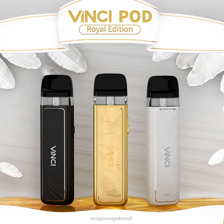 VOOPOO Brasil - VOOPOO VINCI POD edição real folha de ouro TPN0V343