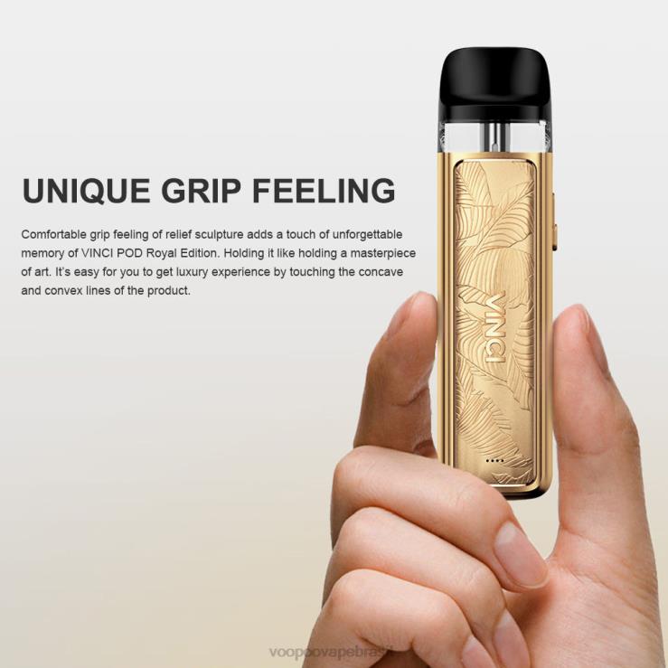 VOOPOO Brasil - VOOPOO VINCI POD edição real folha de ouro TPN0V343