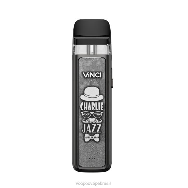 VOOPOO Brasil - VOOPOO VINCI POD edição real jazz prateado TPN0V373