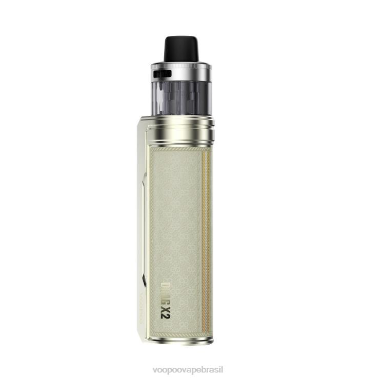 VOOPOO Vape Amazon - VOOPOO DRAG X2 módulo de pod champanhe dourado TPN0V235