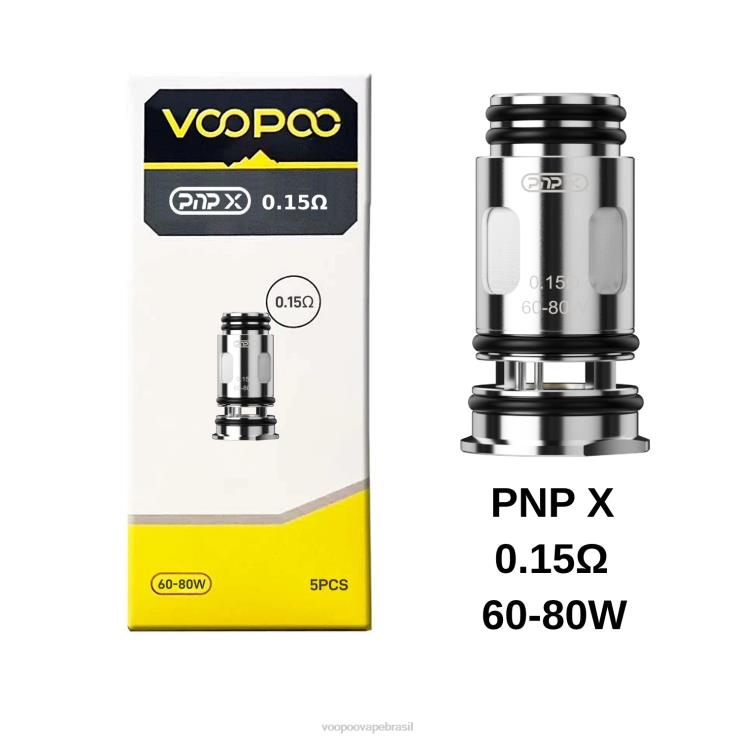 VOOPOO Vape Amazon - VOOPOO PNP bobinas (5 unidades) pnp x 015 ohm TPN0V605