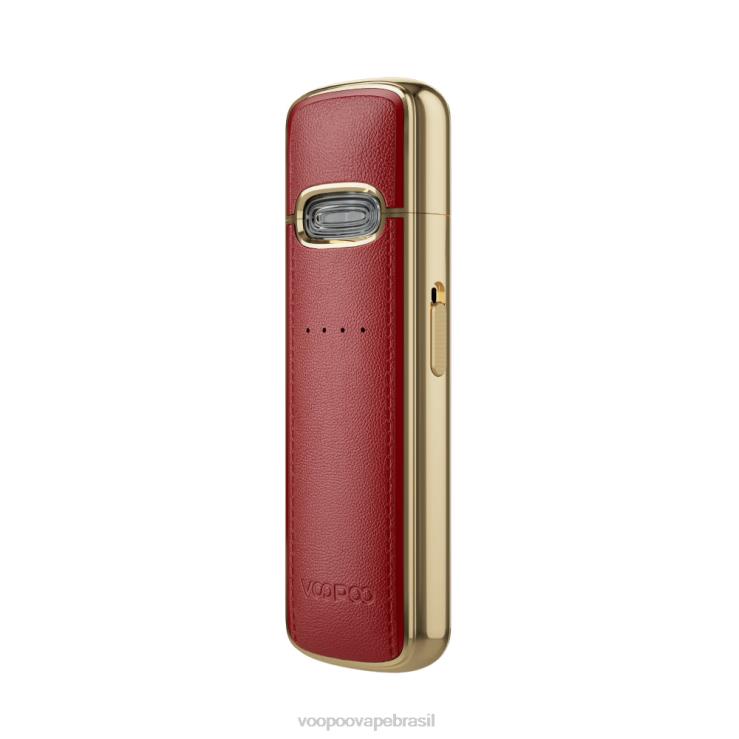 VOOPOO Vape Amazon - VOOPOO VMATE E conjunto de cápsulas ouro incrustado vermelho TPN0V435