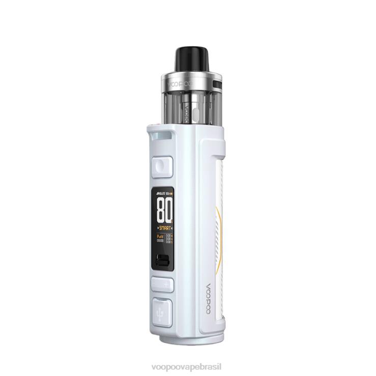 VOOPOO Vape Brasil - VOOPOO ARGUS PRO 2 kit mod pod Pérola Branca TPN0V11
