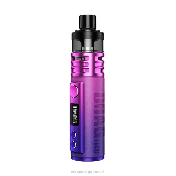 VOOPOO Vape Brasil - VOOPOO DRAG H40 módulo de pod vermelho moderno TPN0V211
