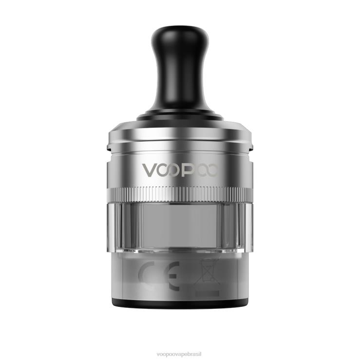VOOPOO Vape Brasil - VOOPOO PNP X EMPTY cartucho (nova versão) mtl - prata TPN0V561