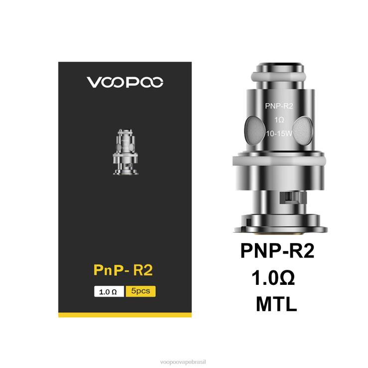 VOOPOO Vape Brasil - VOOPOO PNP bobinas (5 unidades) pnp-r2 TPN0V591
