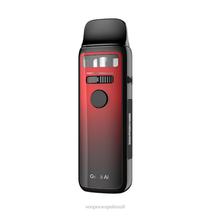 VOOPOO Vape Brasil - VOOPOO VINCI 3 kit mod pod aurora vermelha TPN0V361