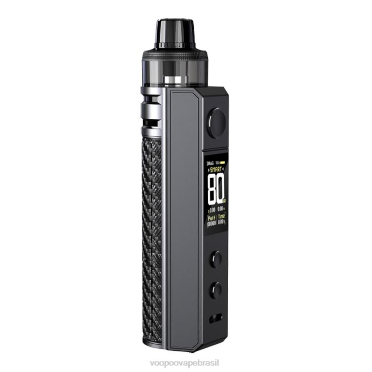 VOOPOO Vape Brasília - VOOPOO DRAG H80S conjunto de cápsulas fibra de carbono TPN0V242