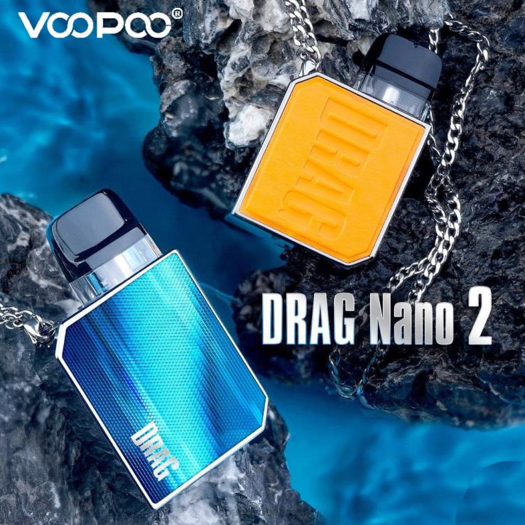 VOOPOO Vape Brasília - VOOPOO DRAG NANO 2 conjunto de cápsulas chá verde TPN0V152