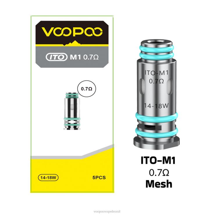 VOOPOO Vape Brasília - VOOPOO ITO bobinas (5 unidades) ito-m1 TPN0V612