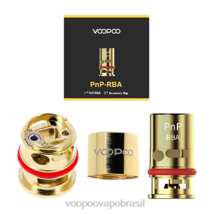 VOOPOO Vape Brasília - VOOPOO PNP bobinas (5 unidades) pnp-rba TPN0V592