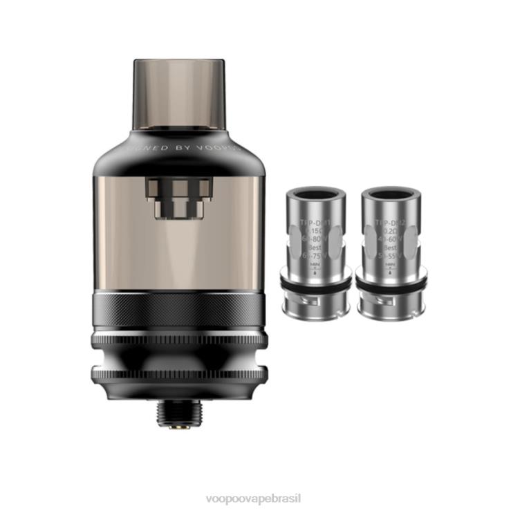 VOOPOO Vape Brasília - VOOPOO TPP tanque de cápsulas preto TPN0V542