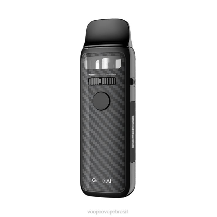 VOOPOO Vape Brasília - VOOPOO VINCI 3 kit mod pod fibra de carbono preta TPN0V362