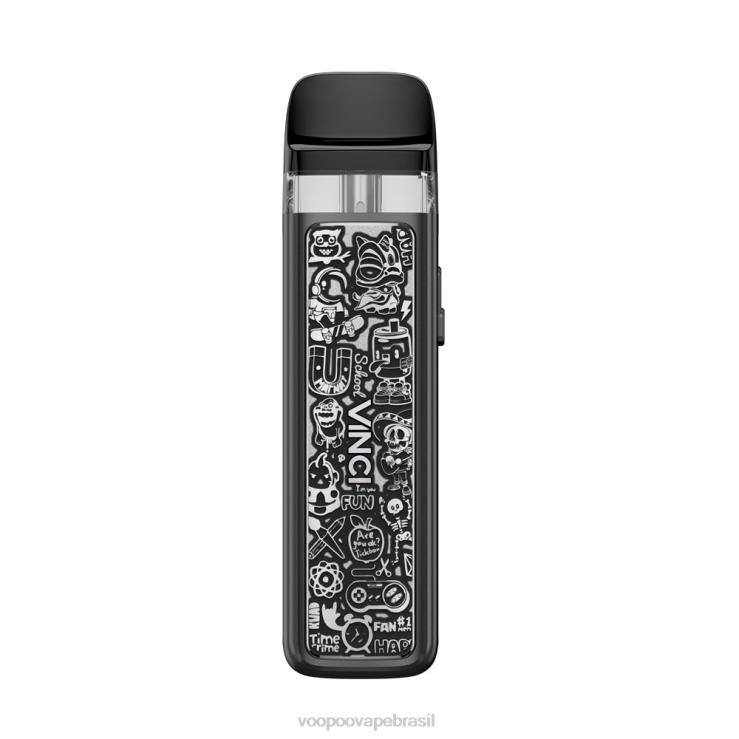VOOPOO Vape Brasília - VOOPOO VINCI POD edição real ícone prateado TPN0V372