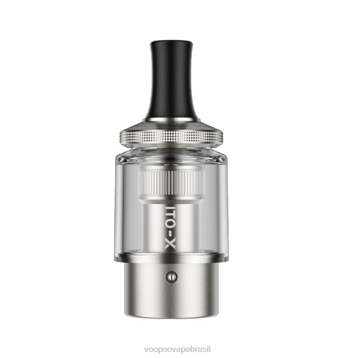 VOOPOO Vape Coil Brasil - VOOPOO ITO-X conjunto de cápsulas prata TPN0V576