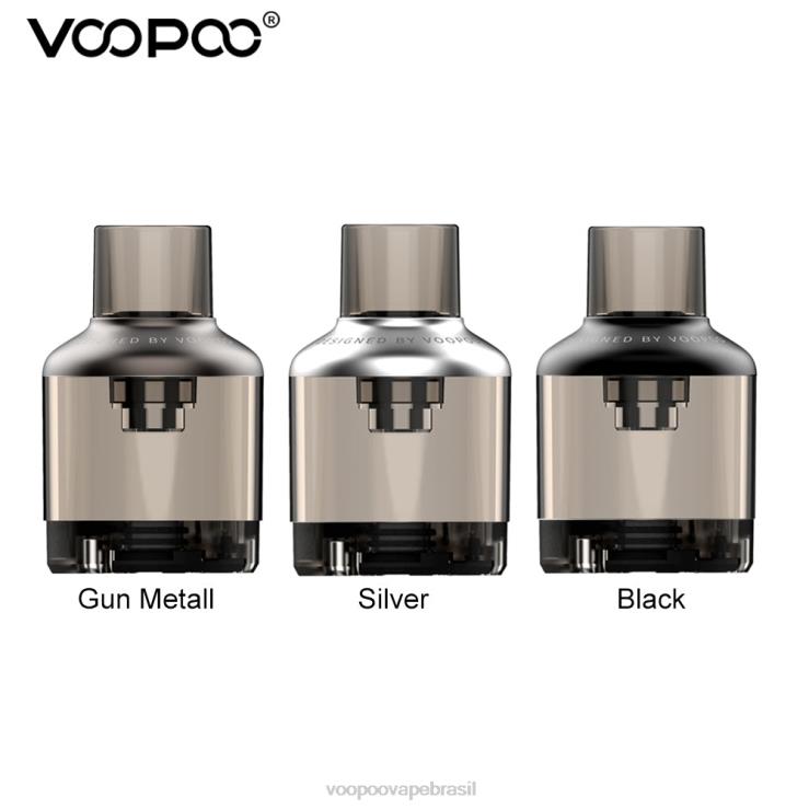VOOPOO Vape Coil Brasil - VOOPOO TPP POD (2 unidades) preto TPN0V566