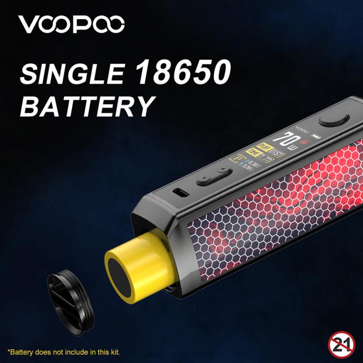 VOOPOO Vape Coil Brasil - VOOPOO VINCI X kit mod pod fibra de carbono TPN0V346