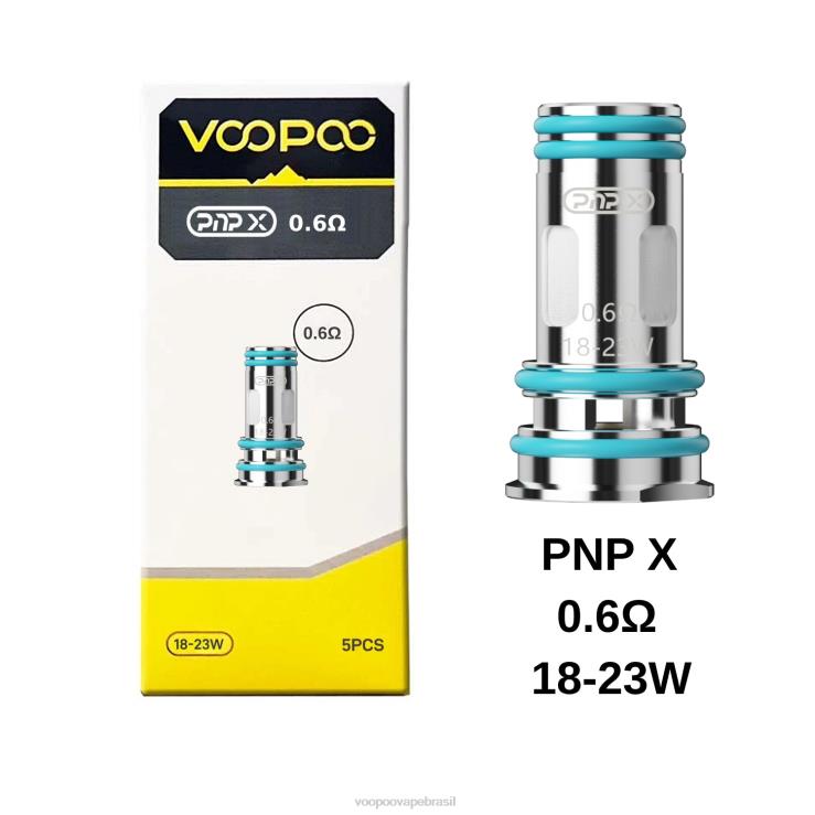 VOOPOO Vape Mod - VOOPOO PNP bobinas (5 unidades) pnp x 06 ohm TPN0V608