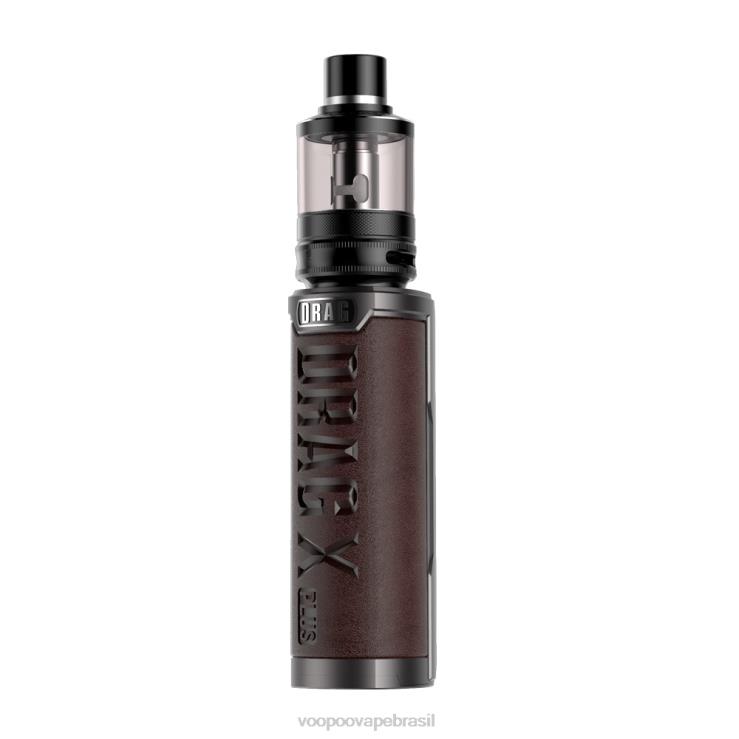 VOOPOO Vape Near Me - VOOPOO DRAG X PLUS Edição Profissional preto+café TPN0V159