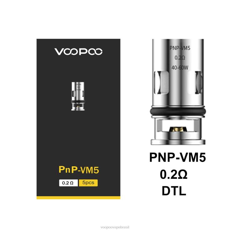 VOOPOO Vape Near Me - VOOPOO PNP bobinas (5 unidades) pnp-vm5 TPN0V599