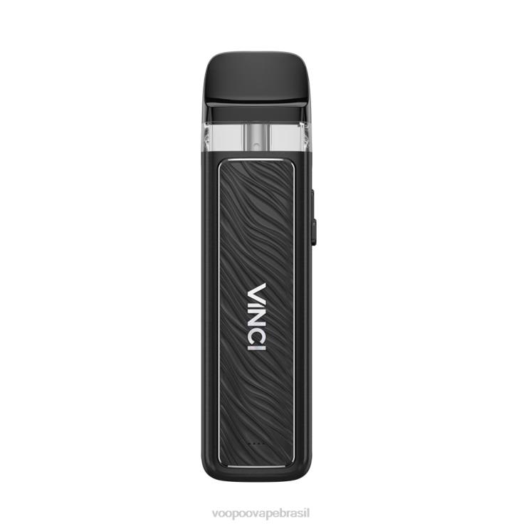 VOOPOO Vape Near Me - VOOPOO VINCI POD edição real ondulação preta TPN0V369