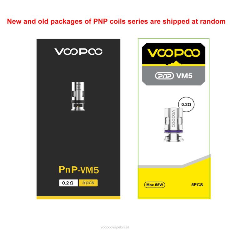 VOOPOO Vape Price - VOOPOO PNP bobinas (5 unidades) pnp-c1 TPN0V584