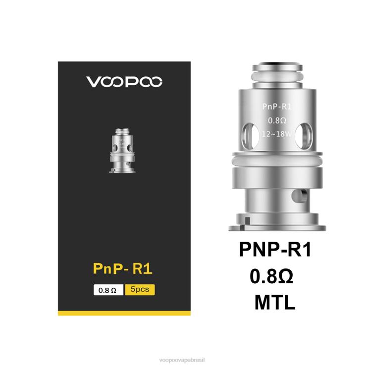 VOOPOO Vape Store - VOOPOO PNP bobinas (5 unidades) pnp-r1 TPN0V590