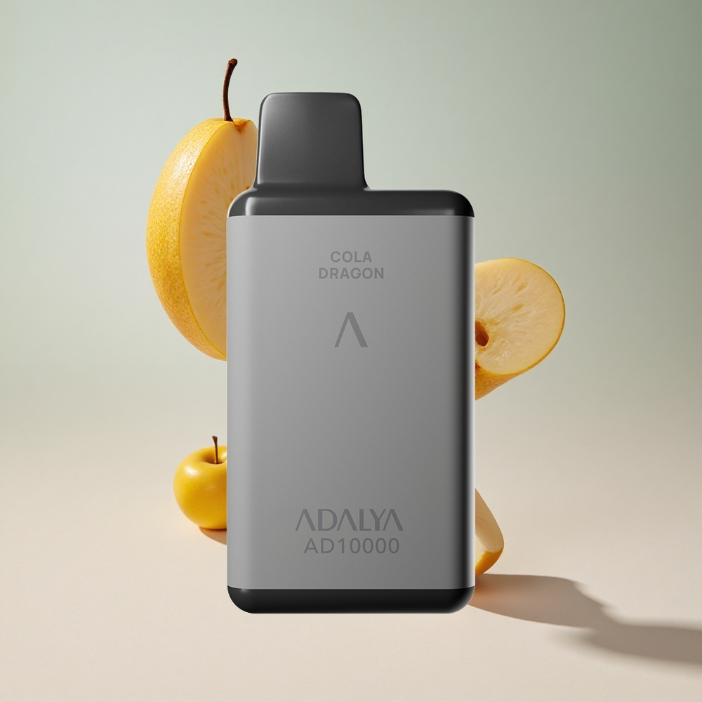 As Duas Maçãs Adalya AD 10000 Puffs Recarregável via USB-C 14 ml