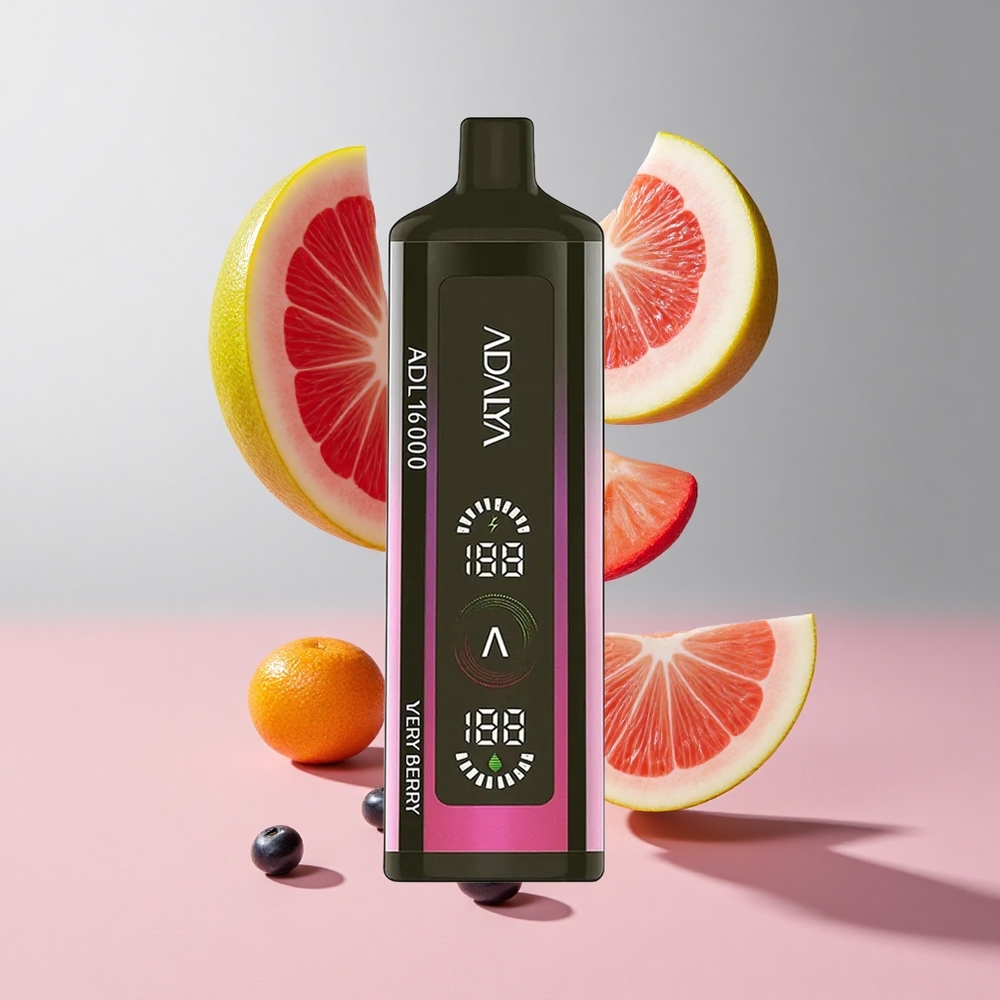 Muito Bagos Adalya ADL 16000 PRO Puffs Vape Descartável com 25ml e 2 Nicotina