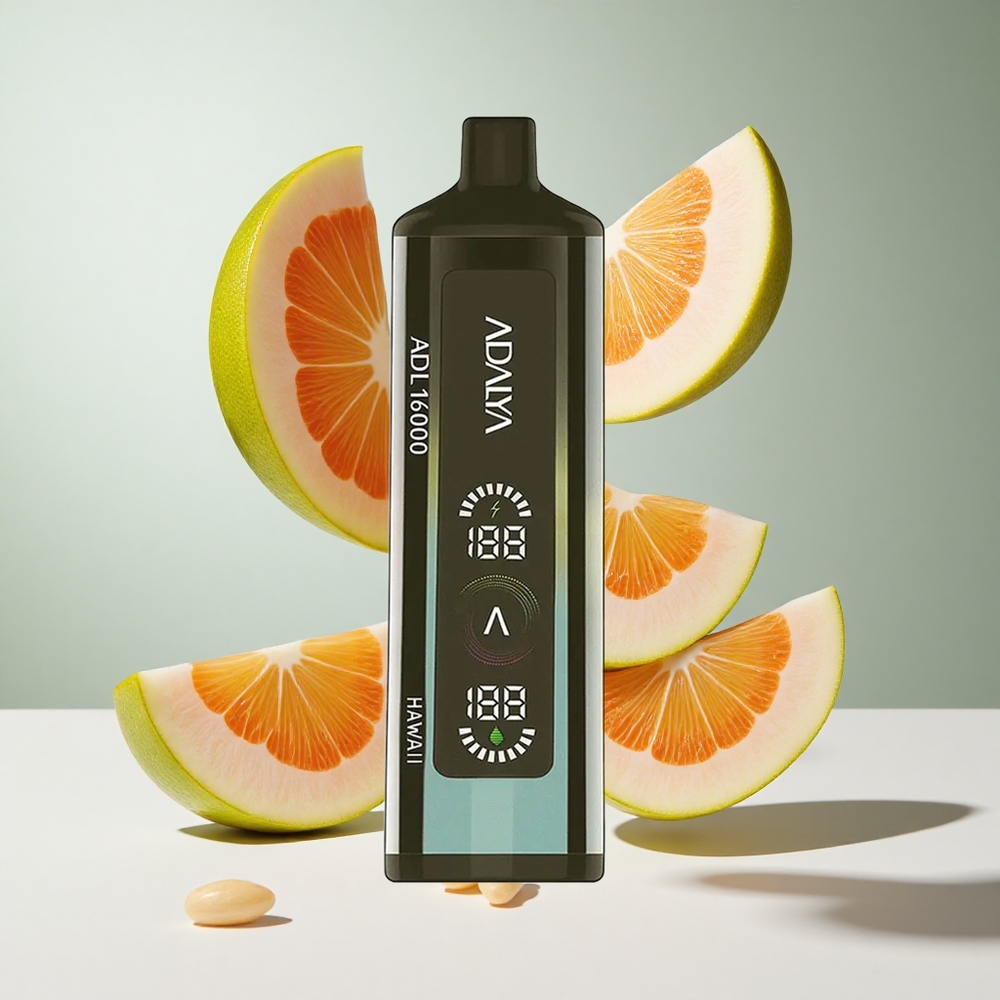 Havaí Adalya ADL PRO 16000 tiradas Vape Descartável com 25ml de líquido e bateria de 1000 mAh