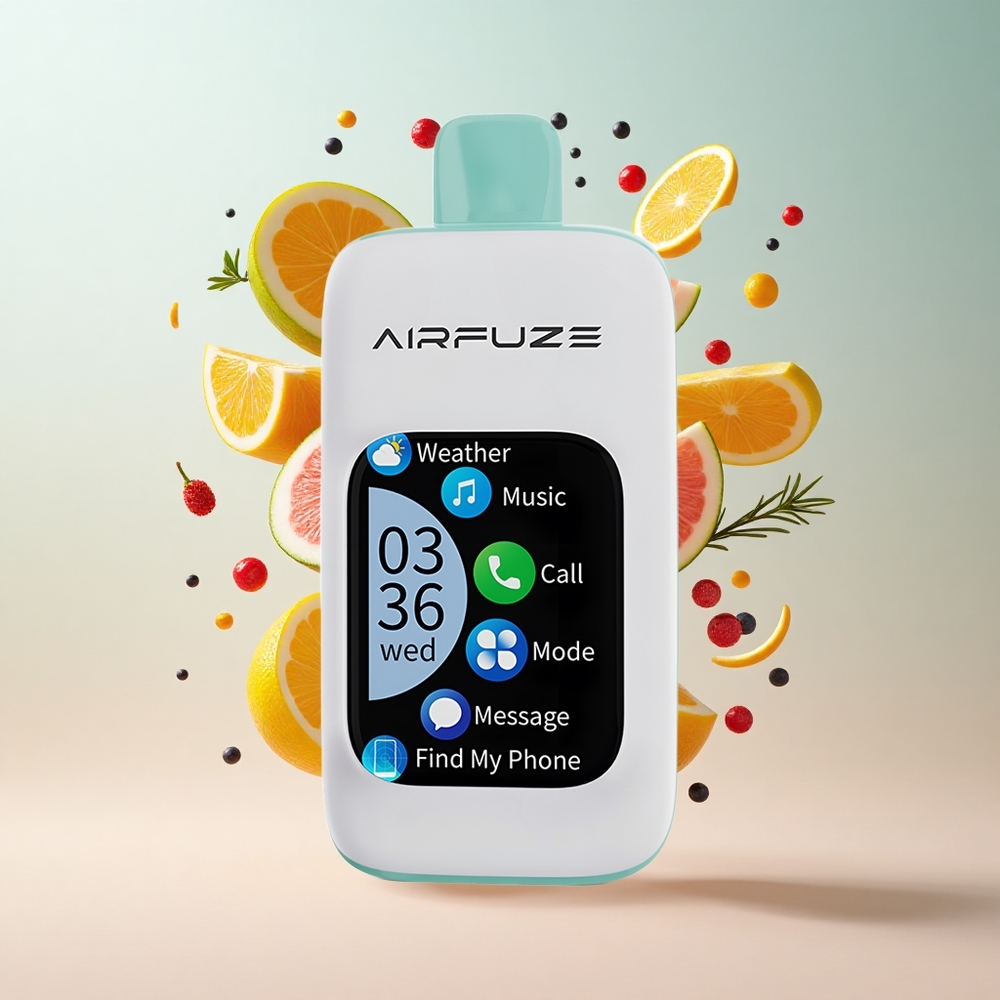 Explosão de Frutas Arco-Íris AirFuze Smart 30000 Puffs 5 Nicotina 900mAh