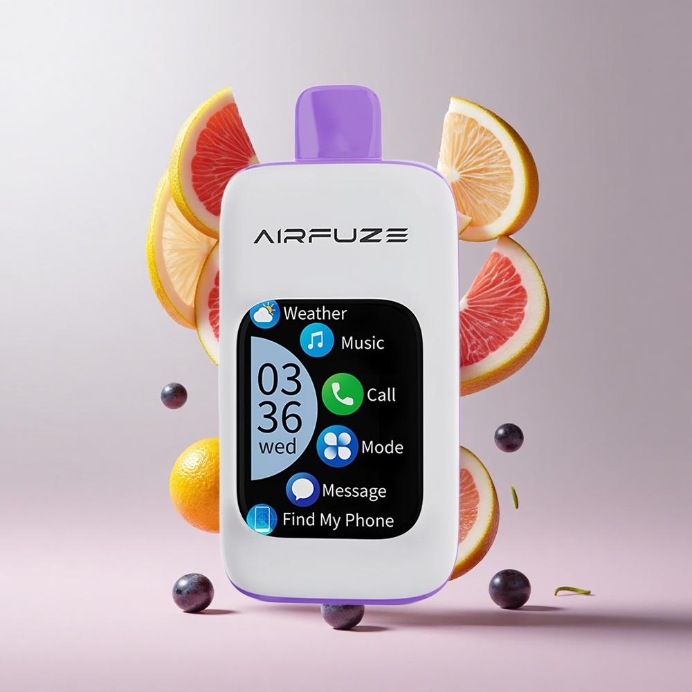 Uva Explosiva AirFuze Smart Pro 40000 Puffs Bateria Recarregável 900mAh