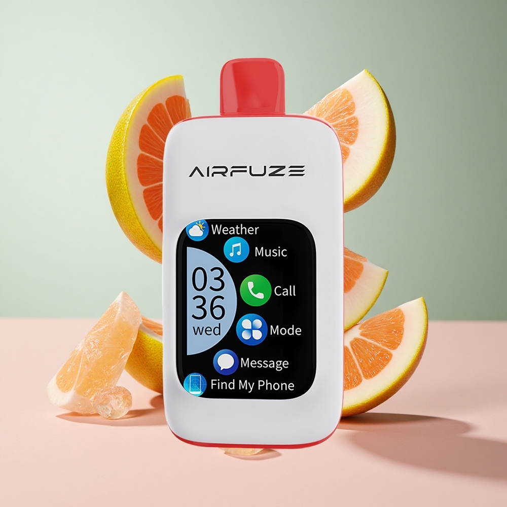 Gummy Azedo AirFuze Smart 30000 Puffs Tela TFT de 201 Bateria de 900mAh