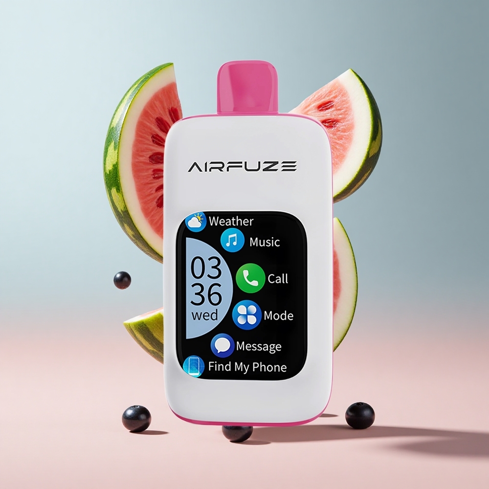 Mirtilo Melancia AirFuze Smart Pro 40000 Puffs Bateria Recarregável 900mAh