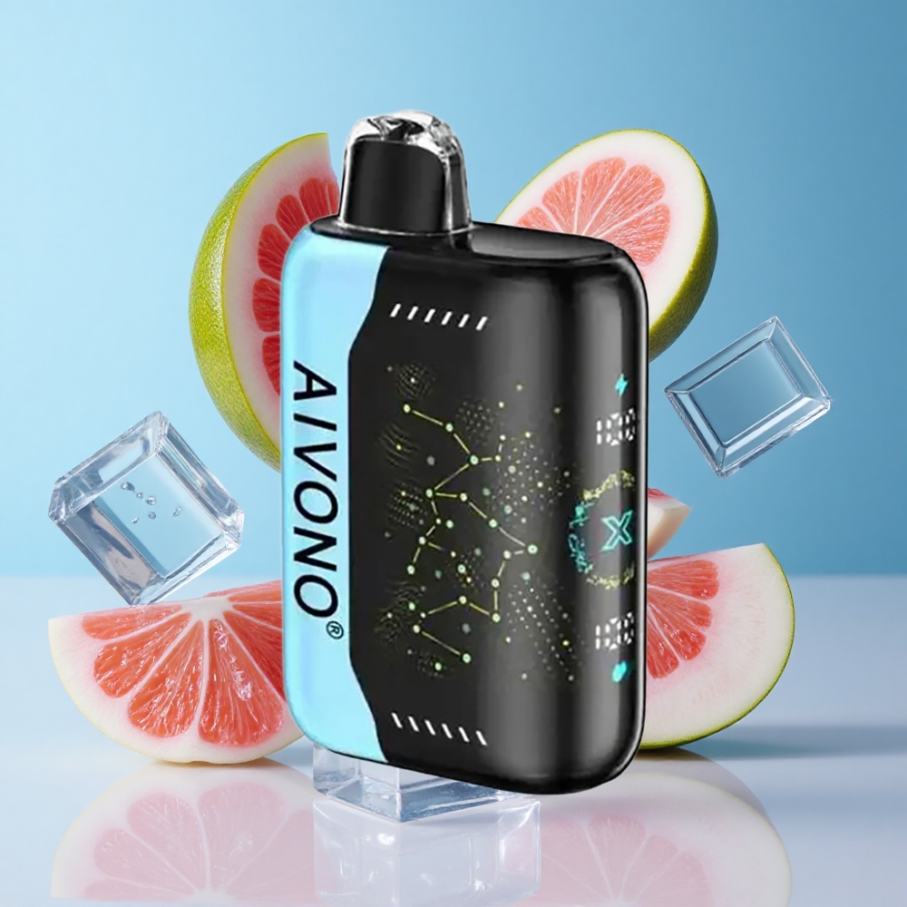 Blue Razz Gelado Aivono AIM BOOM 25000 Puffs 28ml Capacidade de E-Líquido 650mAh Bateria