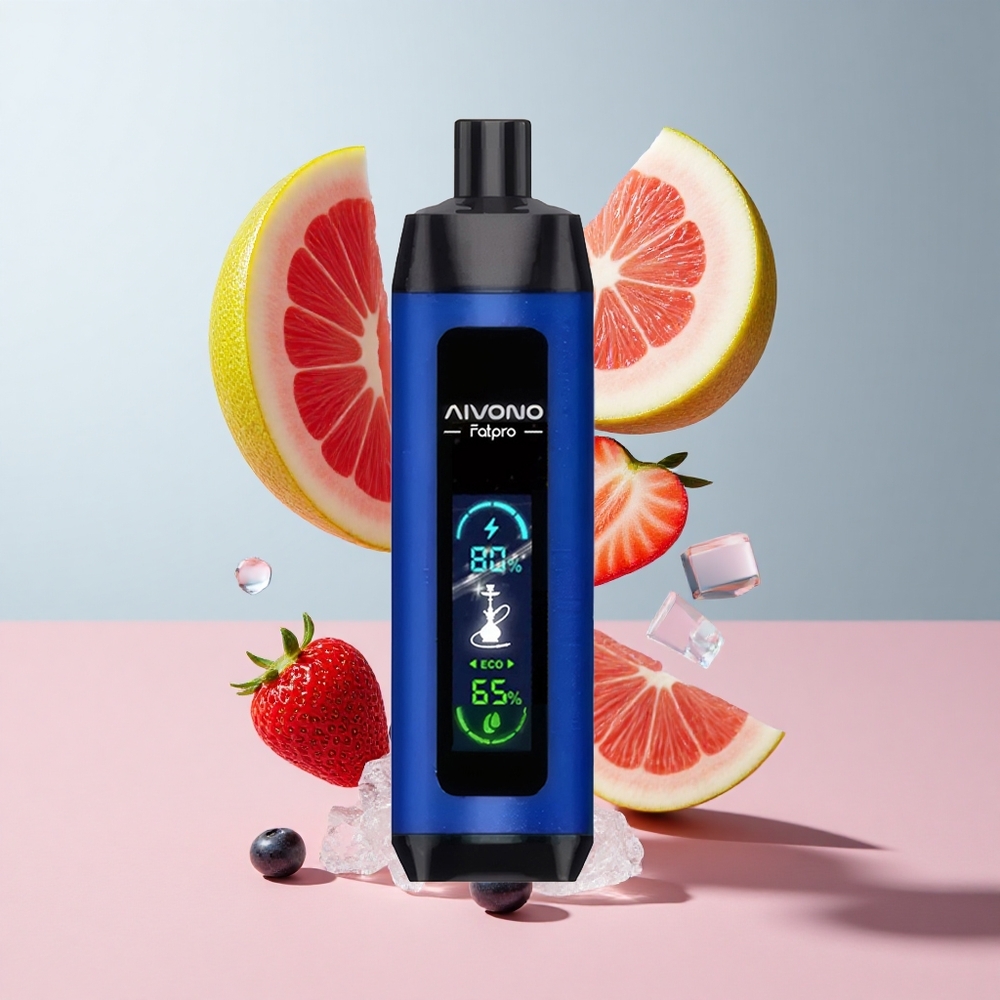 Bagas Gelo Aivono Aim Fatpro 22000 Puffs 28ml E-líquido 600mah Recarregável