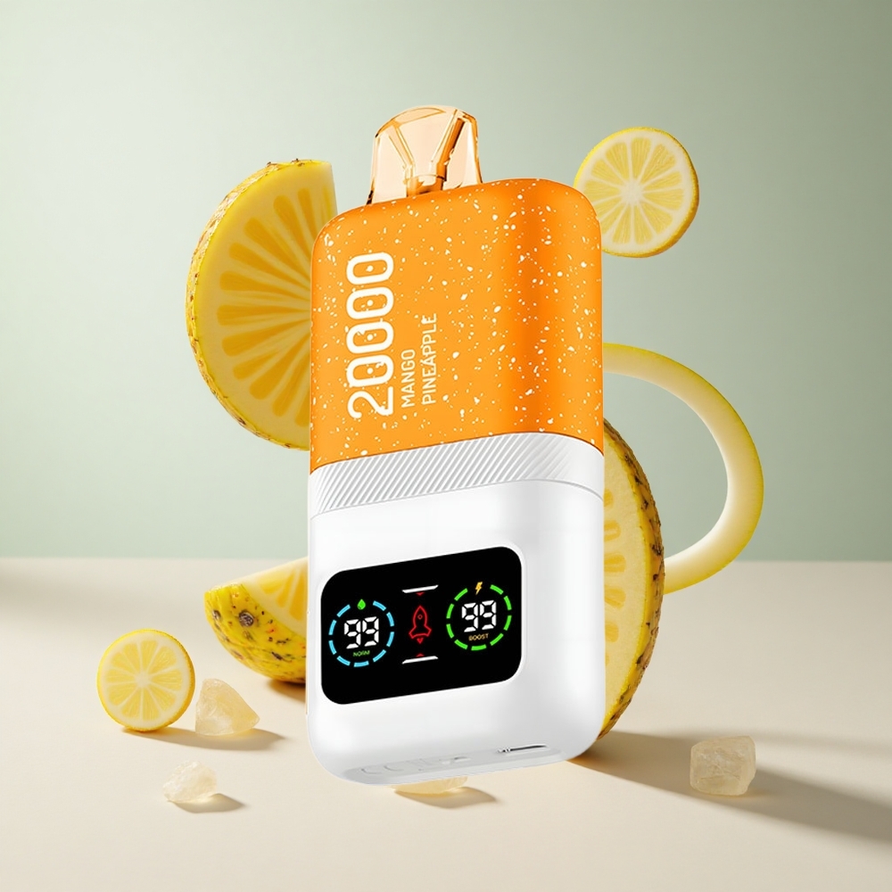 Manga Abacaxi Aivono Aim Magic 20000 Puffs Tipo-C Recarregável 26ml E-líquido